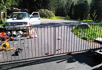 Steel Gate Installation Near Bedford TX